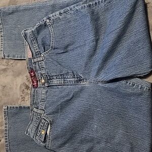 Gloria Vanderbilt Jeans Women's 12 Dark Blue Denim 32 Inch Waist